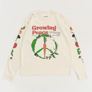 Story mfg. "Growing Peace" Grateful tee long sleeves